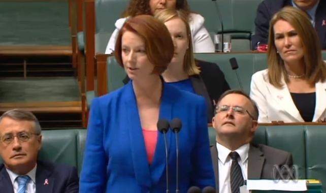 World Media Applauds Julia Gillard’s Take Down Of Abbott