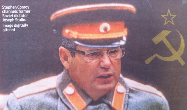 Daily Telegraph Likens Stephen Conroy To Stalin Over Proposed Media Reform