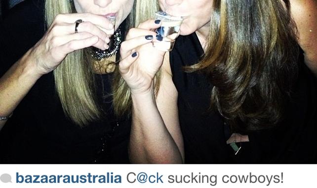 Harper’s Bazaar Australia Commit “C@ck Sucking” Instagram Faux Pas