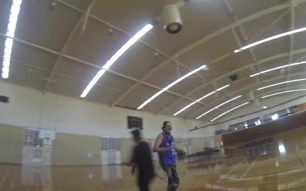 Watch Arcade Fire’s Win Butler Hit A Half Court Basketball Shot In Perth