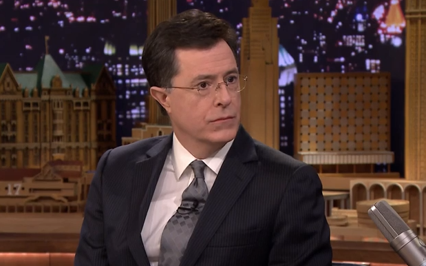 Watch Stephen Colbert’s Ultimate Poker Face As He Plays ‘Truth Or Truth’ With Jimmy Fallon