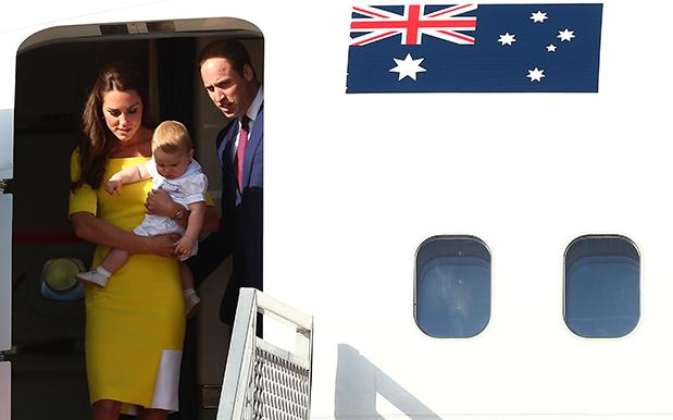 Regular British Couple And Their Average Baby Arrive In Sydney To Appropriate Level Of Fanfare