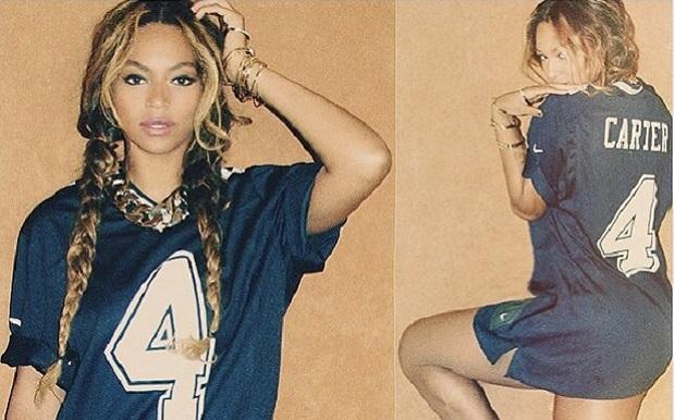Beyoncé Wore A Team Carter Jersey, and Instagram Lost its Mind