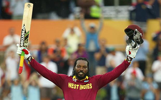 Chris Gayle Smashed The First Double Century In Men’s Cricket World Cup History