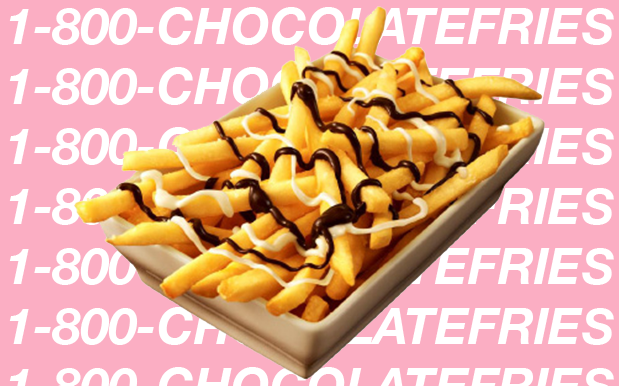 Maccas Japan Unleashes Choc-Covered Fries, Is Officially A Drunk Baby