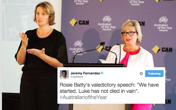 Rosie Batty’s Last Speech As Aussie of The Year Is As Kick-Ass As She Is