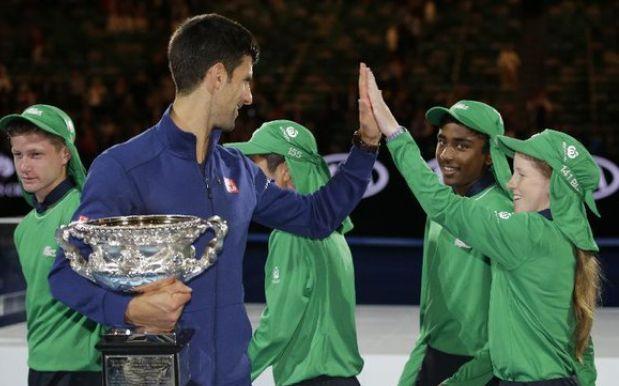 Open Champ Novak Djokovic Doffs Racket To Ball Kids Who “Had My Back”