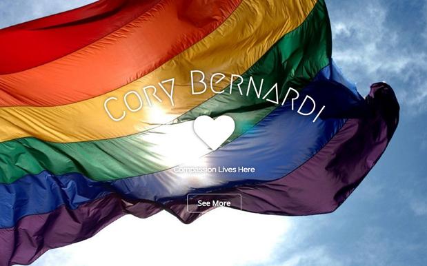 Internet Gifts Cory Bernardi With Lovely New Website Ft. Giant Pride Flag