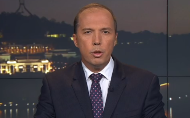 Peter Dutton Escaped The Worst Of Today’s Twitter Shitstorm On ‘7.30’