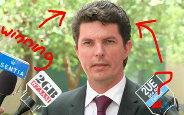 Scott Ludlam Talking About / To His Hair Is Just What This Country Asked For