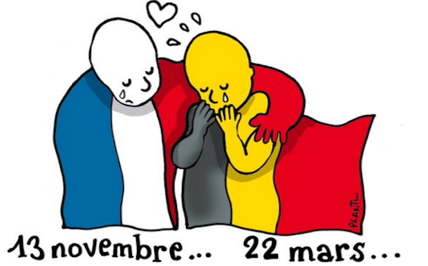 That Beautiful Brussels Cartoon Was Adapted To Include Turkey’s Solidarity