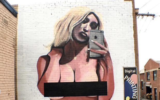Melbourne Out-Melbourne Themselves, Now Have Huge Kim K Nude Selfie Mural