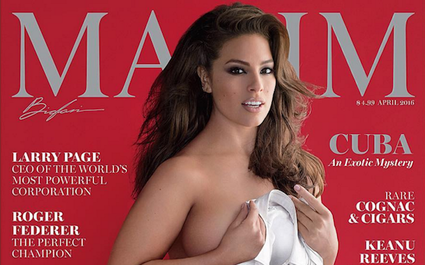 Ashley Graham Fans Are Livid Maxim Retouched The Plus-Sized Model’s Cover