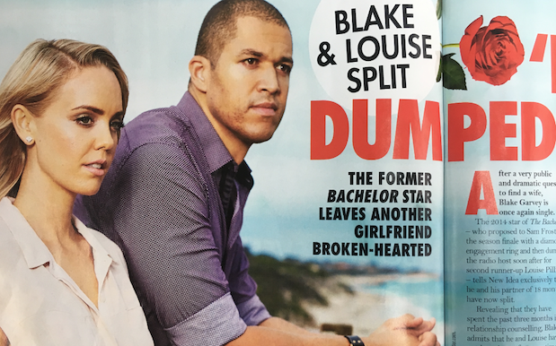 I Still Think About That Time Bachelor Blake Garvey & Louise Pillidge Did A Breakup Photoshoot
