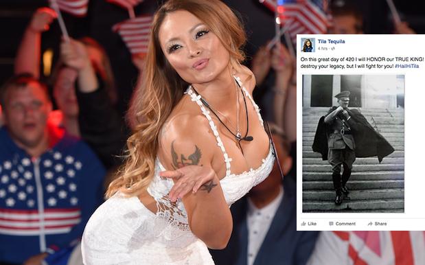 Tila Tequila Update: She Posted A Photo Of Her ‘True King’ Hitler For 420