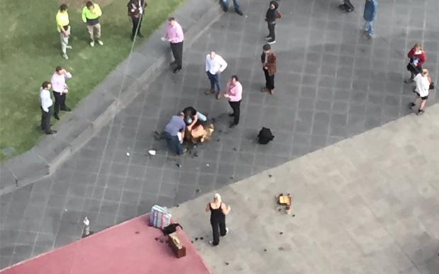 Street Performer In Melbourne Catches Fire After Candle Stunt Goes South