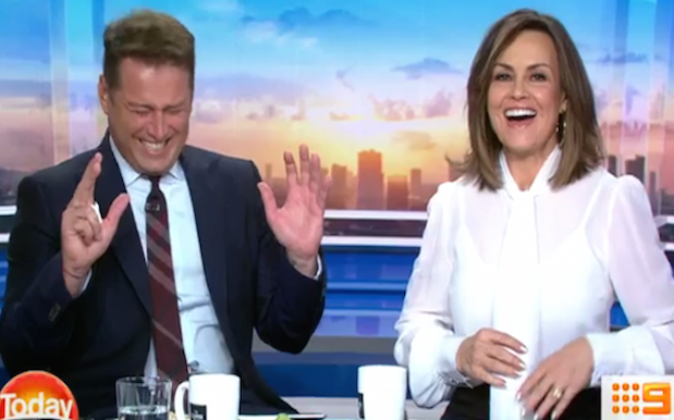 WATCH: Karlos Touches Lisa Wilkinson’s Pussy On-Air, Reacts Appropriately