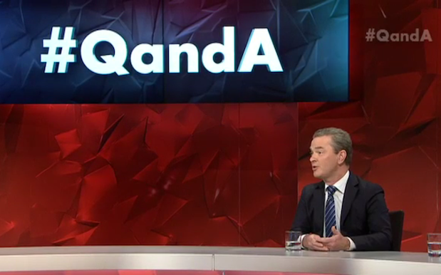 WATCH: Chris Pyne Struggles To Answer For Dutton’s Latest Cock-Up On ‘Q&A’