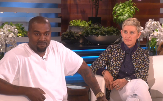 WATCH: Gather Round, Kanye Just Unleashed Another God-Tier Rant On ‘Ellen’