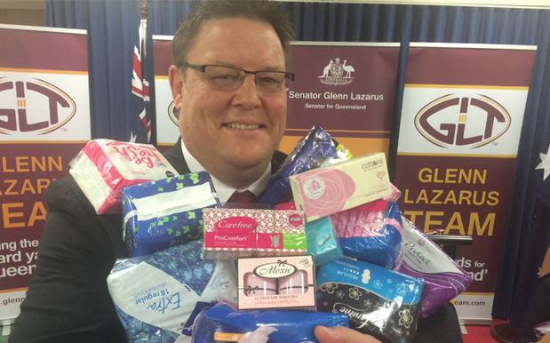Even Glenn Bloody Lazarus Is Behind Binning The Tampon Tax Now