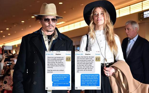 Amber Heard’s Texts To Johnny Depp’s Assistant Allege Years Of Abuse
