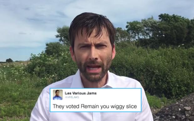 WATCH: David Tennant Reads Out Scotland’s V. Mean Donald Trump Tweets