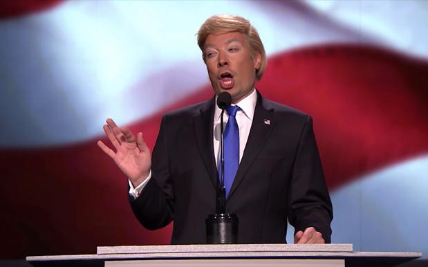 WATCH: Jimmy Fallon Goes Orange With His Yuge, Terrific Trump Impression