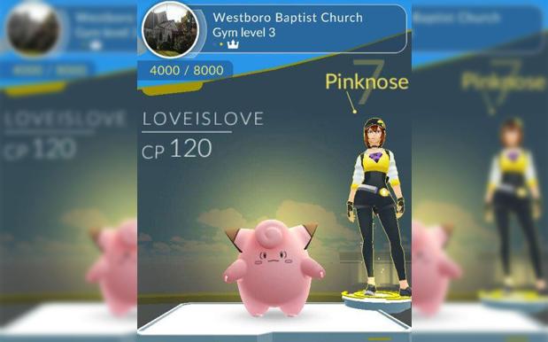 Pokémon GO Players Battle Westboro Baptist Church With ‘Sodomite’ Clefairy