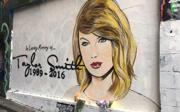 WHO DID THIS: A Giant ‘RIP Taylor Swift’ Mural Has Surfaced In Melbourne