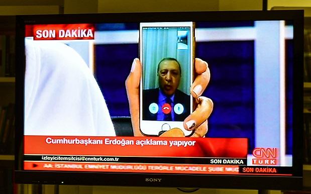 Fleeing Turkish President Gives Facetime Interview Amid Chaotic Military Coup