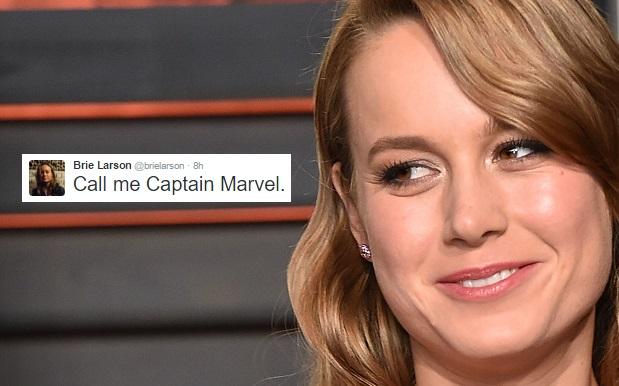 Brie Larson Tapped For Marvel’s 1st Female Solo Flick ‘Captain Marvel’