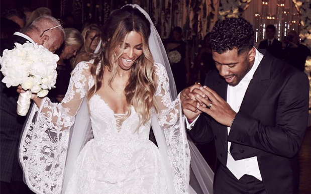 Ciara & Russell Wilson Officially Got Hitched & Oh God We’re Sobbing