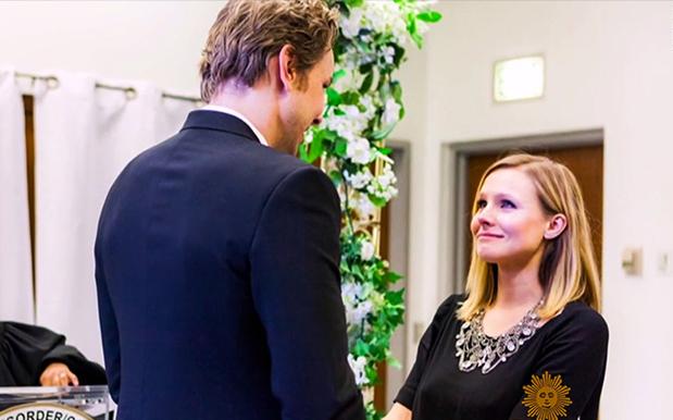 Kristen Bell Shares Pics Of Her Extremely Low-Key $188 Wedding