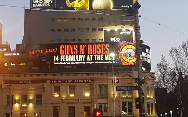 GET DAD ON THE BLOWER: Guns N Roses Are Doing Stadium Shows Next February