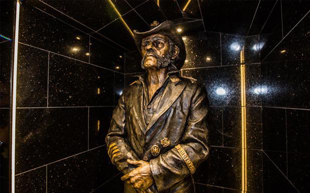 The Dearly Departed Lemmy Copped A Bronze Statue At His Favourite Bar