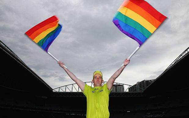AFL Reveals The Rainbow Goal Flags For This Weekend’s Historic ‘Pride Game’