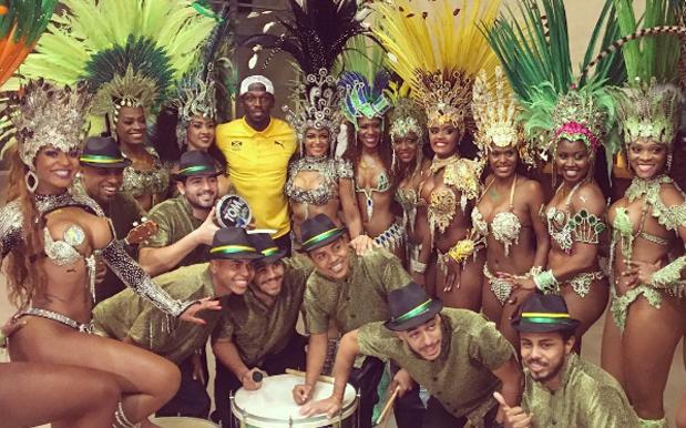 Usain Bolt Announced His Offical Olympic Retirement With Samba Dancers
