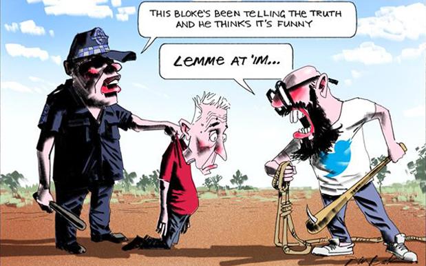 Bill Leak Now Reckons You’re All Dummies For Not ‘Getting’ His Racist BS