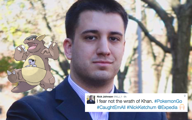 Nick Johnson Caught Kangaskhan & Is Now The 1st Official Pokémon Go Master