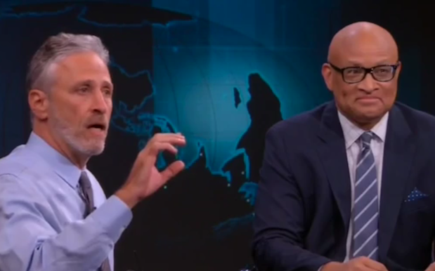 WATCH: Jon Stewart Delivers The Upside To Just-Axed Host Larry Wilmore