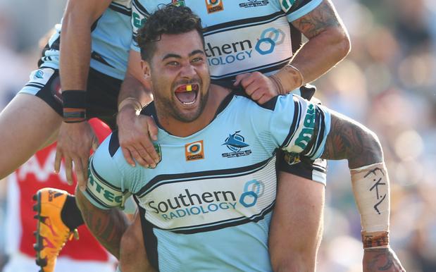 Cronulla’s Andrew Fifita Apologises For His Extremely Weird ‘F.K.L’ Armband