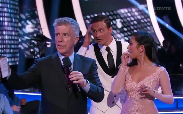 Ryan Lochte’s Bizarre ‘DWTS’ Debut Got Interrupted By Aggro Stage Invaders