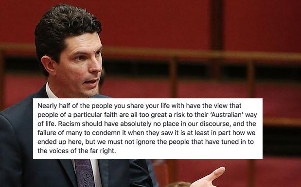 Greens Senator Scott Ludlam Addresses The Grim AF Muslim Immigration Poll