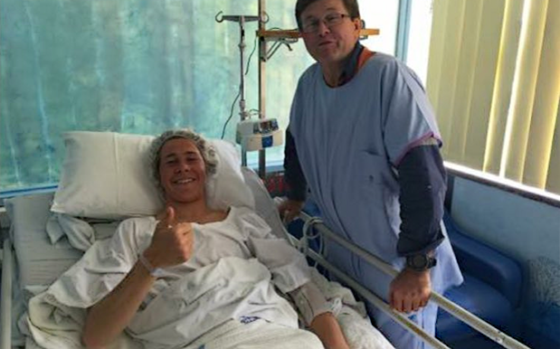 The 17 Y.O. Shark Attack Victim’s Showin’ Off His Wounds & We’re Queasy Tbh