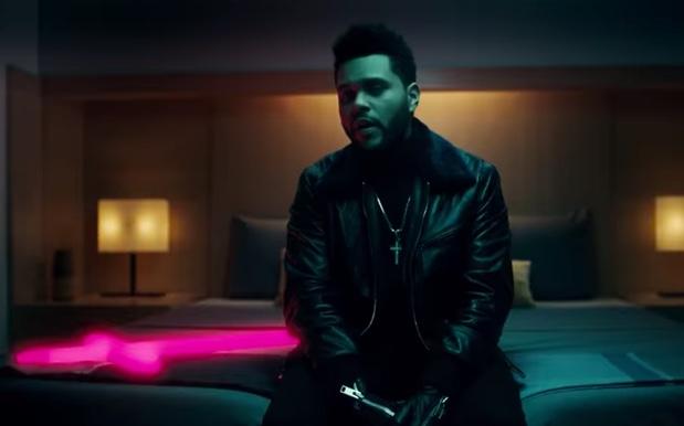 WATCH: The Weeknd Wrecks Shit With A Neon Crucifix In Slick ‘Starboy’ Clip
