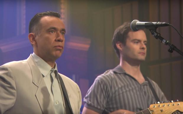 Bill Hader & Fred Armisen Did A Musical Talking Heads Pisstake & It Rules