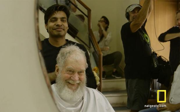 David Letterman Flew To India To Have His Glorious Retirement Beard Snipped