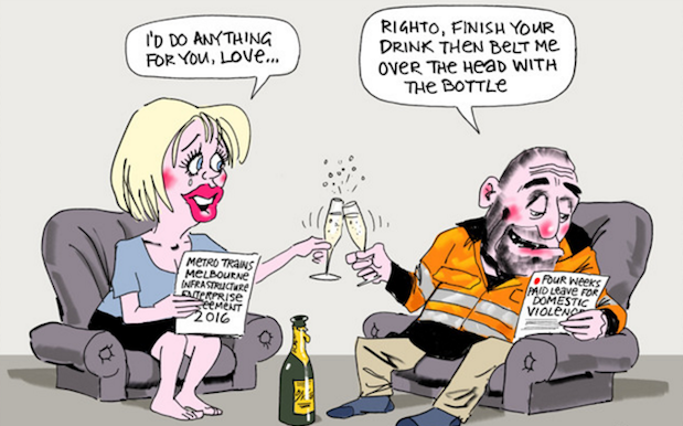 Over 1,500 Aussies Demand An Apology After Bill Leak’s DV-Diminishing Turd