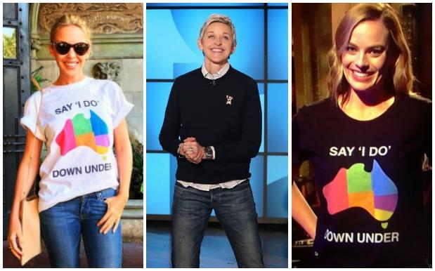 Ellen DeGeneres Joins Margot & Kylie In Backing New Aussie Campaign For SSM