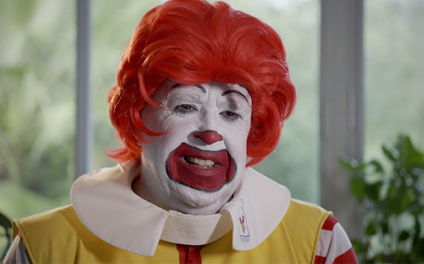 Maccas Says It’s Keeping Ronald McDonald Low Profile Due To Clown Rampage